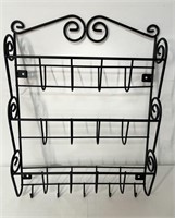 EVELOTS 3-TIER LETTER RACK WITH KEY HOLDER