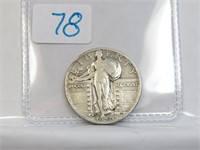 1929 S Standing Liberty Quarter