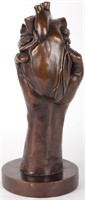 MICHAEL D JERNIGAN BRONZE SCULPTURE FROM 2002