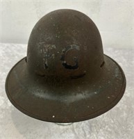WWII Steel Home Defence Helmet