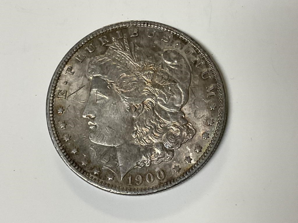 1900-P Morgan Silver Dollar 90% Silver