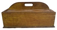 CUTLERY BOX WITH SLIDING LID OVER COMPARTMENT
