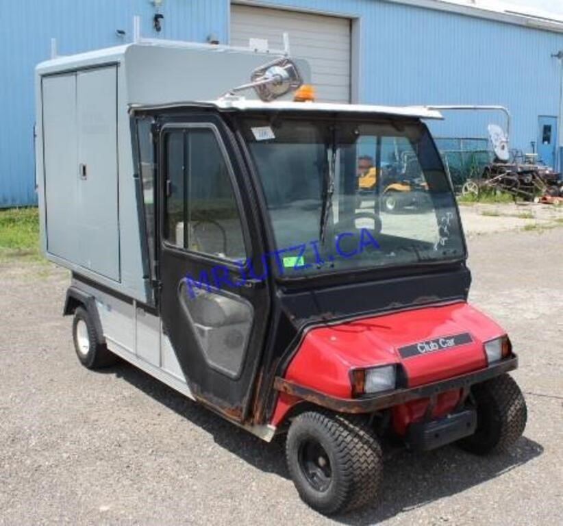 Club Car Carryall6 JR0913 48Volt Service VanCart