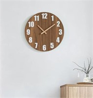 Ebern Designs - Rehyn Wood Wall Clock