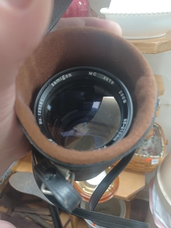 Camera Lense in Case