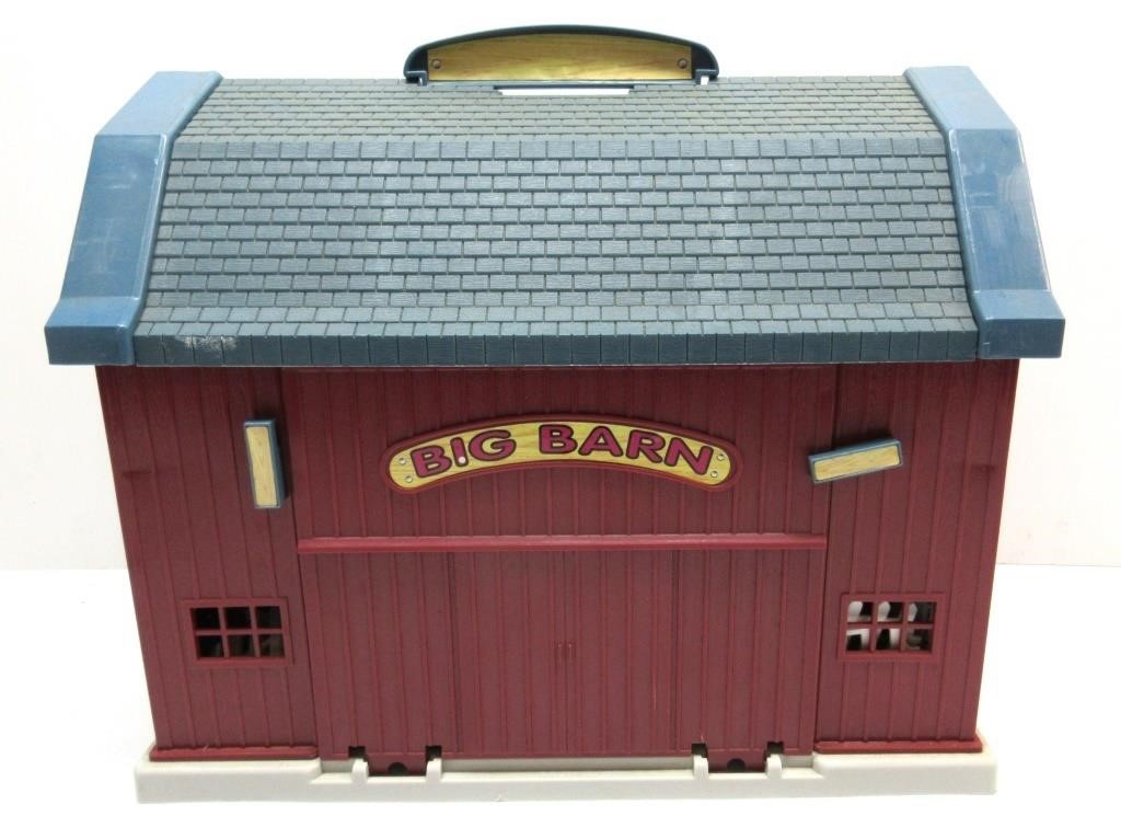 Big Barn Toy Full of Animals & other Pieces