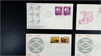 12 - Canadian First Day Covers 1973 - 74