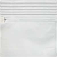 12x9x3 Exit Bags - Zip-Locking Storage Pouch 100ct