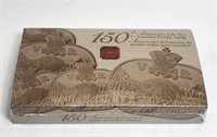 Canada 2001 $3 Coin & Stamp Set Silver NEW