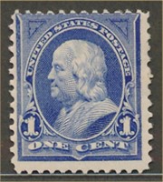 USA #247 MINT AVE H