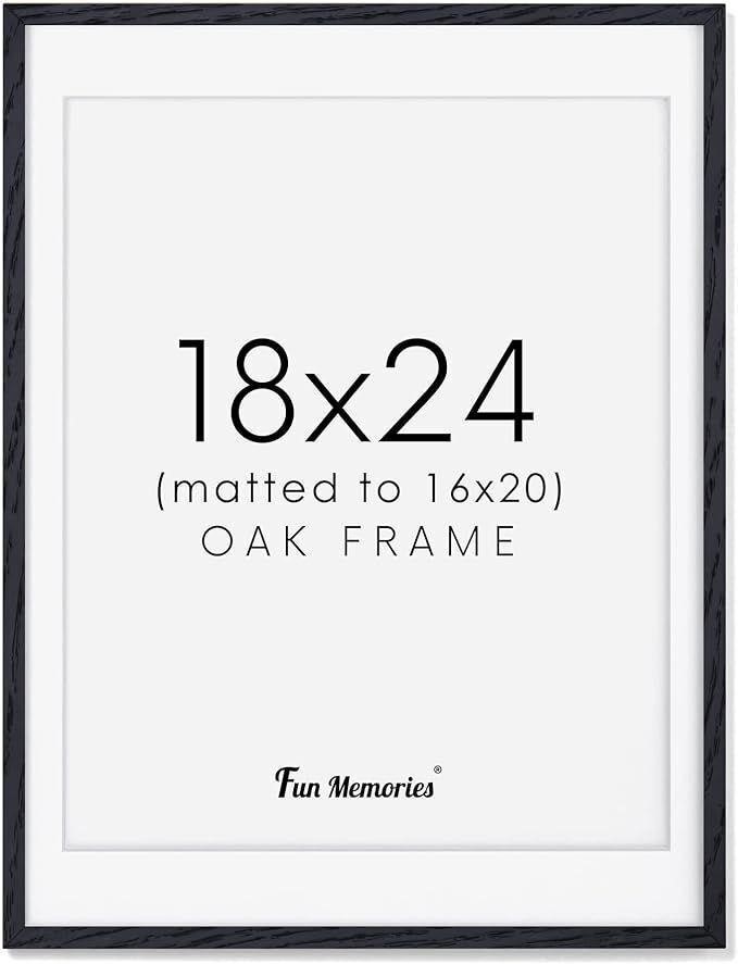 Black Oak Frame 18'X 24"