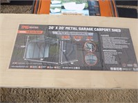 TMG 20x20 Metal Garage/Carport
