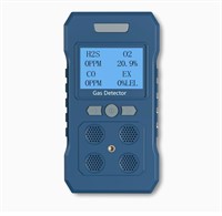 ($149) PULITONG Gas Detector, Portable 4 Gas
