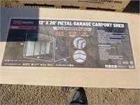 TMG 12x20 Metal Garage/Carport