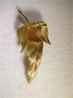 Rare Grosse Leaf Brooch