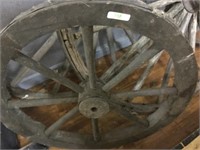 small wood wheel