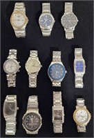 Collection of 11 Men's Watches