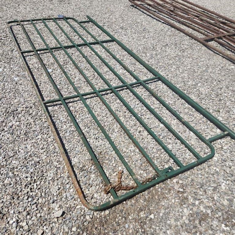 Green Square Tube Gate 12' W x 5' H