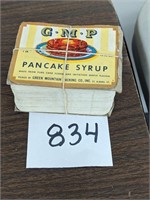 Lot of Syrup Labels