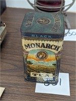 Monarch Tea Tin