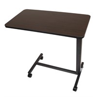 Carex Hospital Bed Table and Overbed Table - Lapt