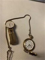 MENS WRIST AND POCKET WATCH