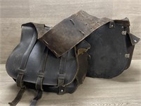 Motorcycle Saddle Bag Leather