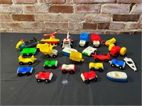 LOT: Vintage Fisher Price Vehicles