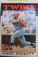 Lot Of 8 1980s Kirby Puckett Cards