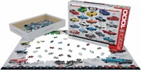 American Muscle Car Evolution 1000pc Puzzle NEW