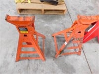 Pair of 7 ton axle stands