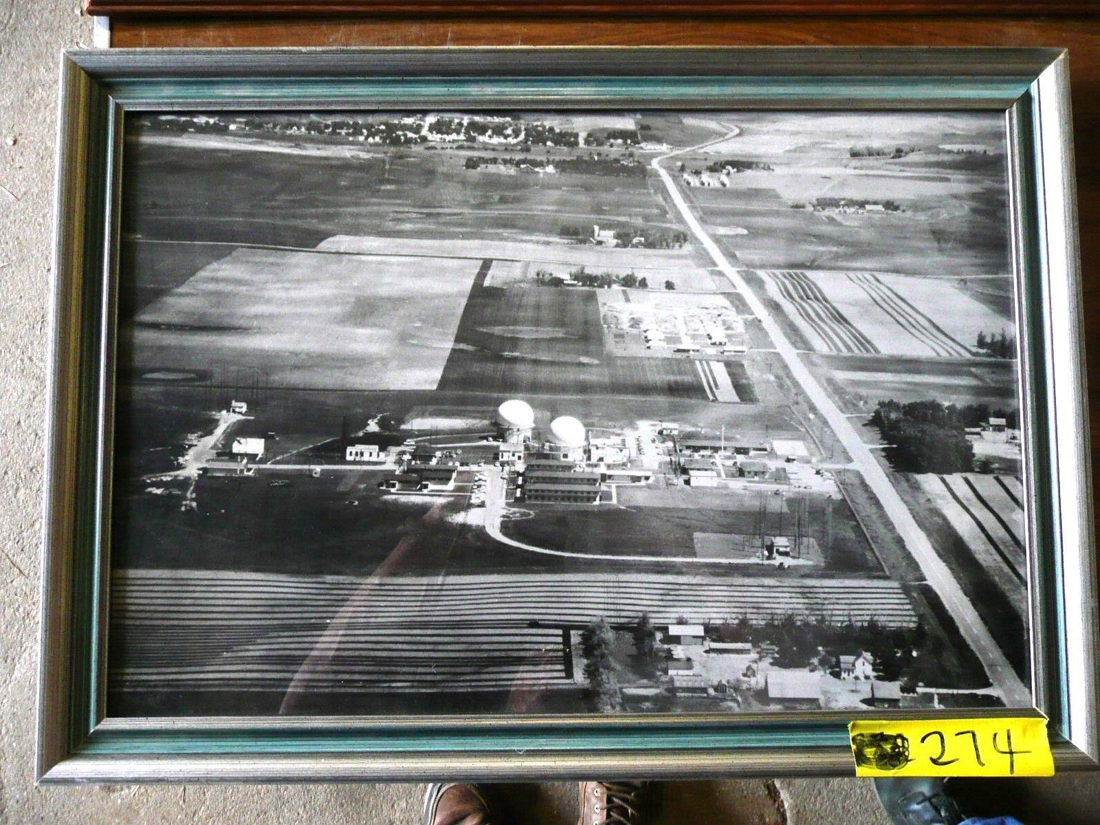 Vintage Chandler Minnesota Military Base Aerial