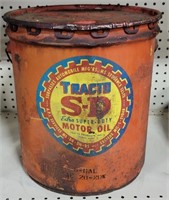 TRACTO S-D MOTOR OIL BUCKET W/ LID