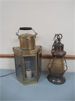 Brass & Copper Lanterns /Lanternes laiton & cuivre