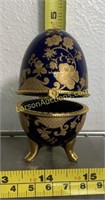 Painted Egg 4" tall that opens