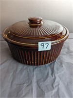 USA Bean Pot Crock with Lid