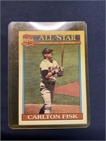 TOPPS 1991 CARLTON FISK ALL STAR