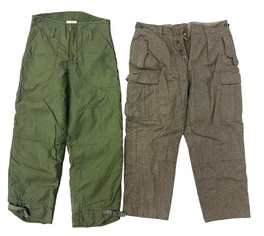 Two Pair Men's Cold Weather Pants