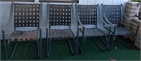 C - SET OF 4 PATIO CHAIRS