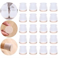 Silicone Chair Leg Floor Protectors - 32 PCS