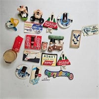 19 Magnets, Coca-Cola & Disney Various Lot