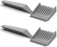 2PCS Fade Combs Hair Cutting Heat Resistant