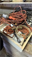Lot of extension cords x3