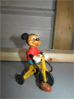 1977 Vintage Disney Mickey Mouse on Tricycle Bike