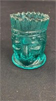 Indian Toothpick Holder Turquoise
