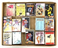 Assorted Trading Cards Including Marvel, DC,