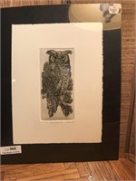 Great Horned Owl by MK Howe Matted Print?