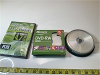 DVD Rewritables various makes