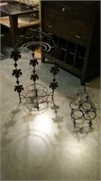 Two wine racks