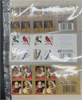 Various Collectible Stamps, incl. Birds in Winter